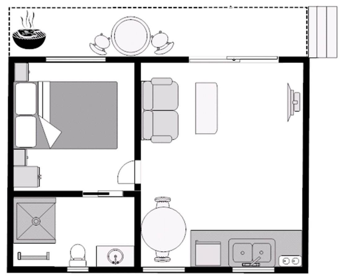 普罗姆山丘小屋酒店 雅纳基 外观 照片